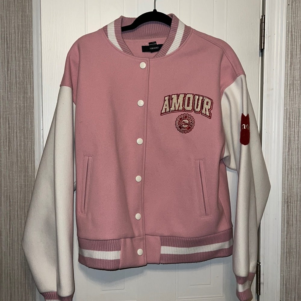 Forever 21 Valentines Day Bomber Jacket